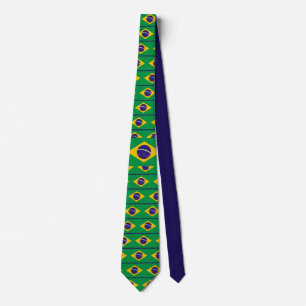 Brasilien: Flagga i Brasilien Slips