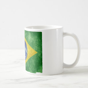 Brasilien flagga kaffemugg