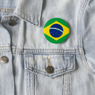 Brasilien, flagga knapp