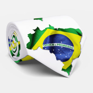 Brasilien Flagga Land Slips