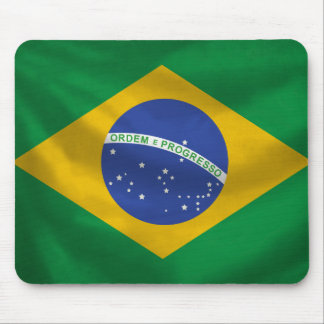 Brasilien flagga Mousepad Musmatta