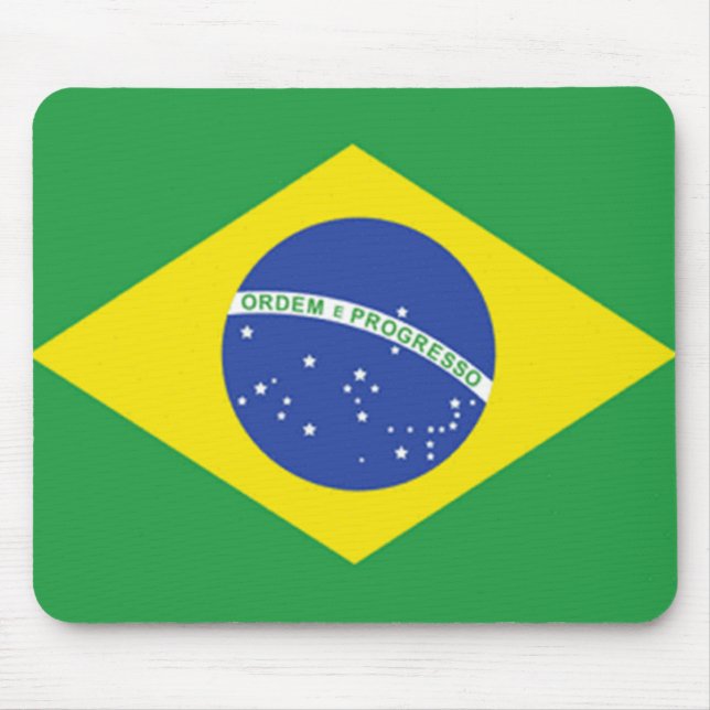 Brasilien Flagga Musmatta (Framsidan)