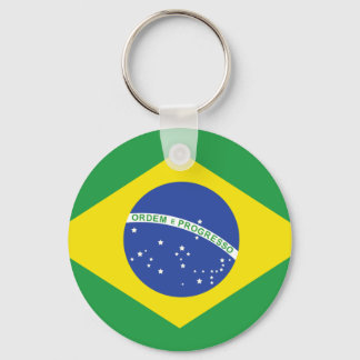 Brasilien Flagga Nyckelring