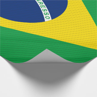Brasilien flagga presentpapper