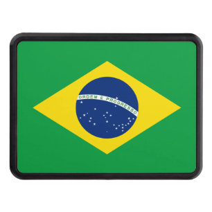 Brasilien Flagga Skydd För Dragkrok