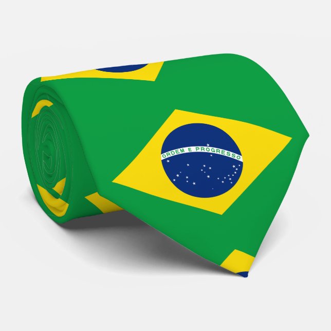 Brasilien Flagga Slips (Rullad)