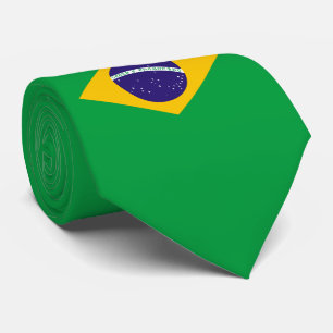 Brasilien flagga slips
