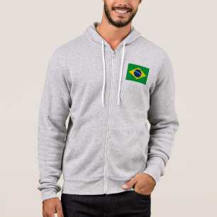 Brasilien Flagga T Shirt