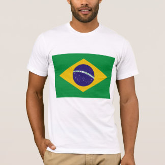 Brasilien flagga t-shirt