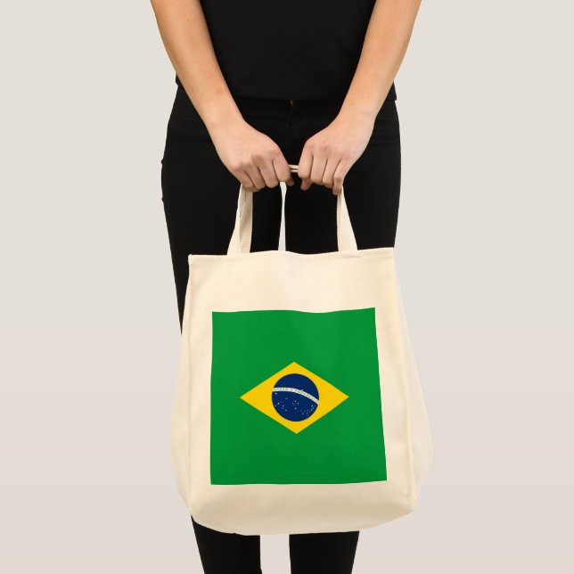Brasilien flagga tygkasse (Framsida (produkt))