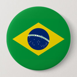 Brasilien Flagga Världscupen 2026 Fotboll Brasilie Knapp