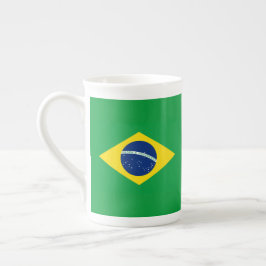 Brasilien Flagga VM 2026 Fotboll Brasil Soccer Benporslin Mugg
