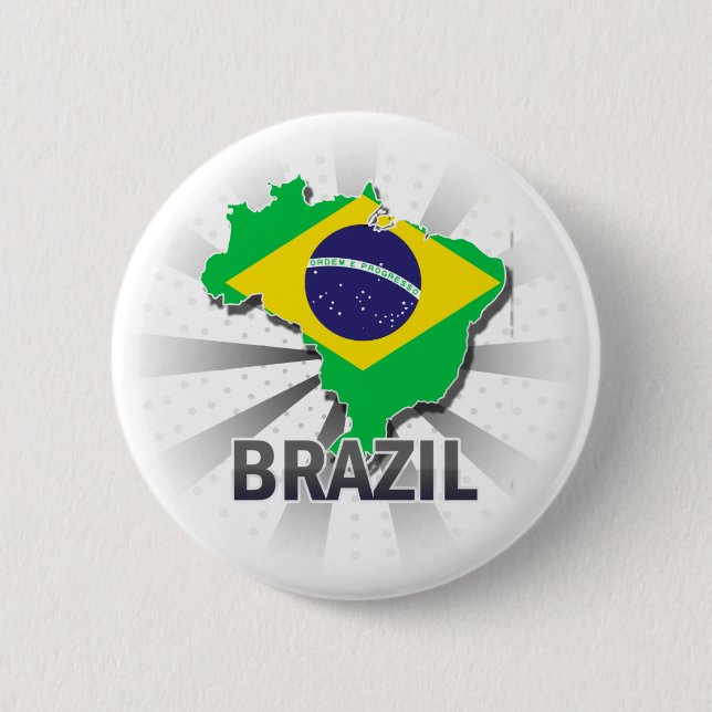 Brasilien flaggakarta 2,0 knapp (Framsida)