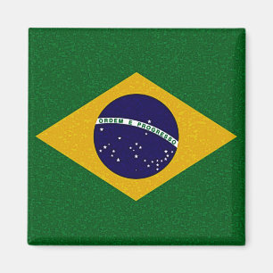 BRASILIEN FLAGGAmagnet Magnet