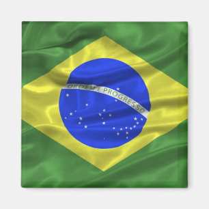 Brasilien flaggamagnet magnet