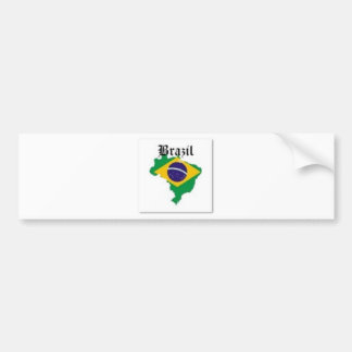 BRASILIEN FLAGGAT-TRÖJA OCH ETC. BILDEKAL