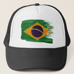 Brasilien flaggatruckerkeps truckerkeps