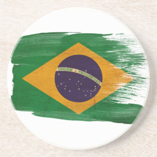 Brasilien flaggaunderlägg underlägg