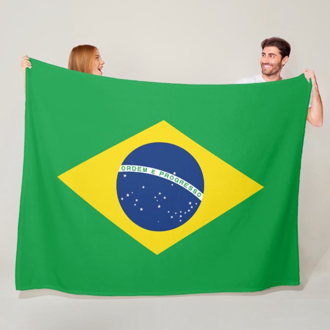 Brasilien Fleecefilt (På plats)
