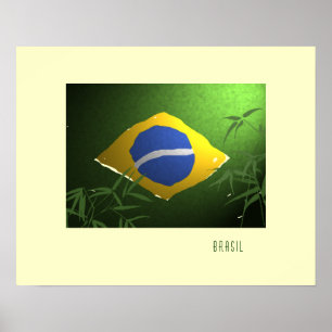 Brasilien för murar poster