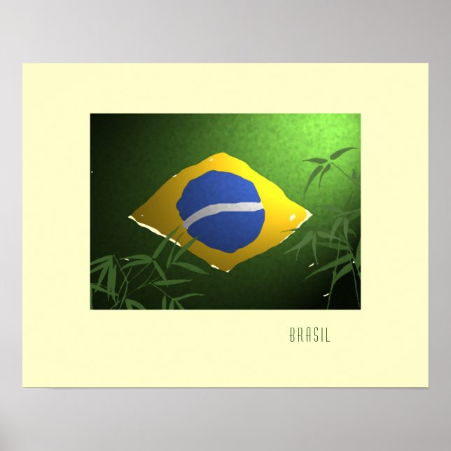 Brasilien för murar poster (Framsidan)