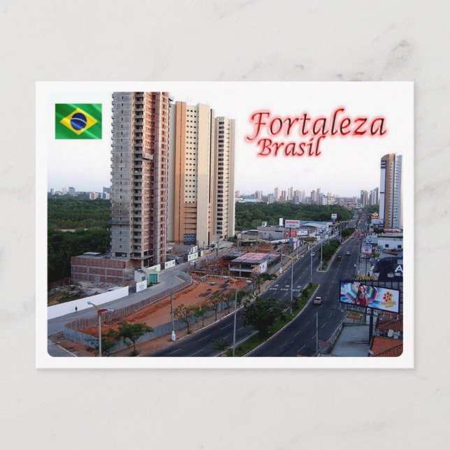 Brasilien - Fortaleza - Vykort (Framsida)