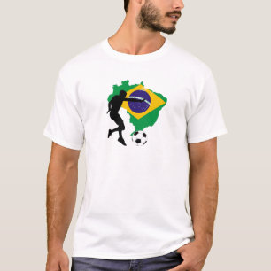 Brasilien fotboll 5540 t-shirt