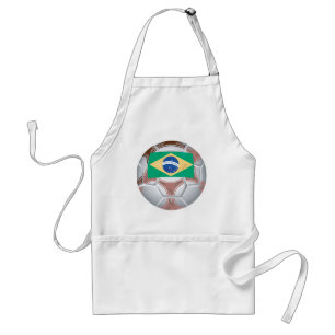 Brasilien fotboll förkläde