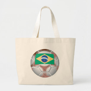 Brasilien fotboll jumbo tygkasse