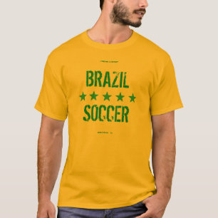 BRASILIEN FOTBOLL T SHIRT