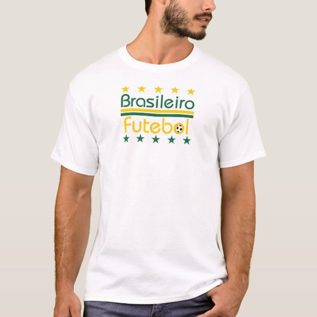 Brasilien fotboll t-shirt (Framsida)