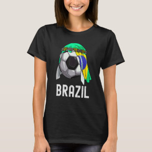 Brasilien Fotbollslag 2022 Arab Keffiyeh Brasilian T Shirt