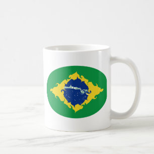 Brasilien Gnarly flaggamugg Kaffemugg