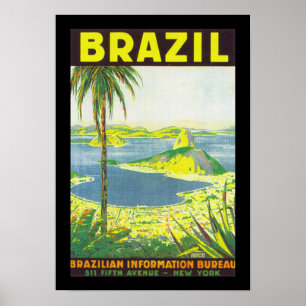 Brasilien (gräns) poster