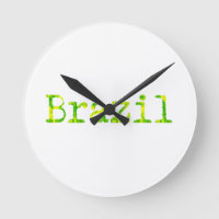 Brasilien grön och gul stilsort