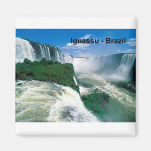Brasilien Iguassu nedgångar (St.K.) Magnet