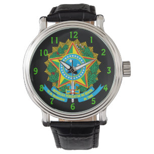 Brasilien* Jackande av Arm Anpassningsbar Wristwat Armbandsur