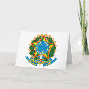 Brasilien Jackar Arm Greeting Card Kort