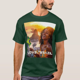 BRASILIEN - JAG ÄLSKAR BRASILIEN T SHIRT