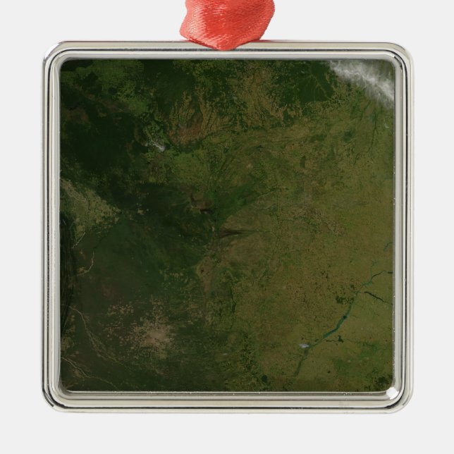 Brasilien Julgransprydnad Metall (Framsidan)