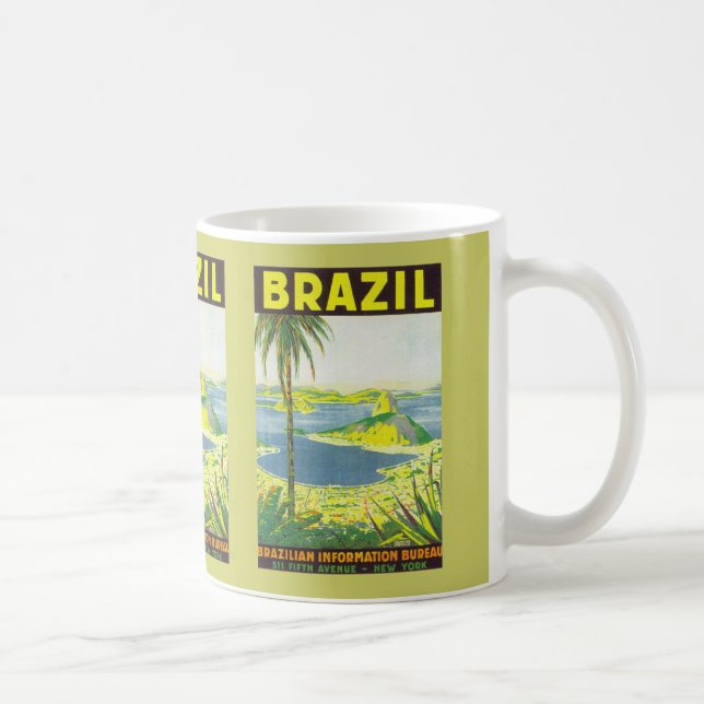 Brasilien Kaffemugg (Höger)