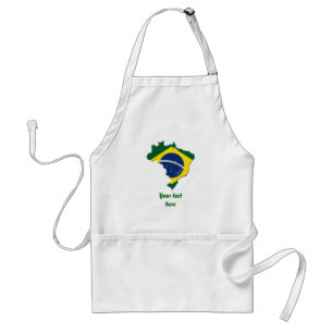 Brasilien karta förkläde
