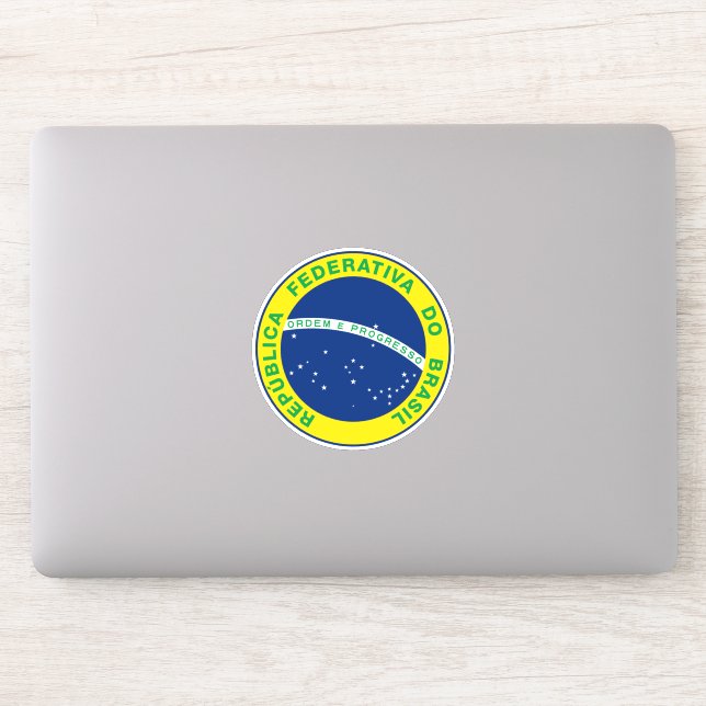 Brasilien Klistermärken (Dator)