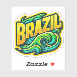 Brasilien Klistermärken
