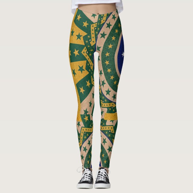 Brasilien Kollektion Leggings (Framsida)
