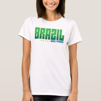 Brasilien kvinna Sleeveless skjorta T Shirt