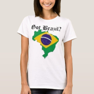 Brasilien kvinnlig T-tröja (har Brasilien) Tee Shirt