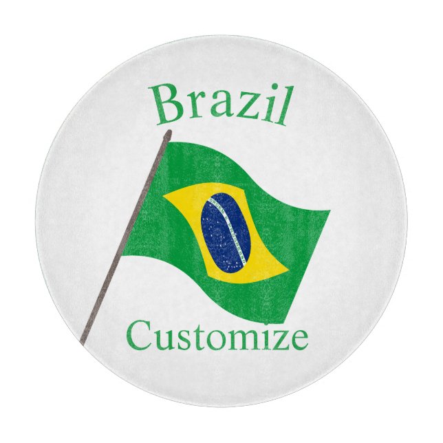 Brasilien Landsflagga Thunder_Cove (Framsidan)