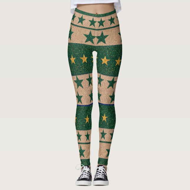 Brasilien Leggings (Framsida)