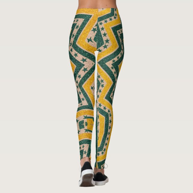 Brasilien Leggings (Baksida)